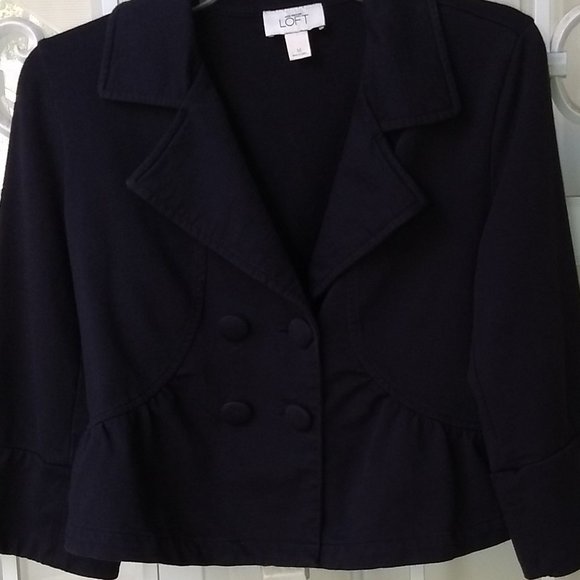 Ann Taylor Loft Cropped Jacket Size M. - Picture 5 of 6